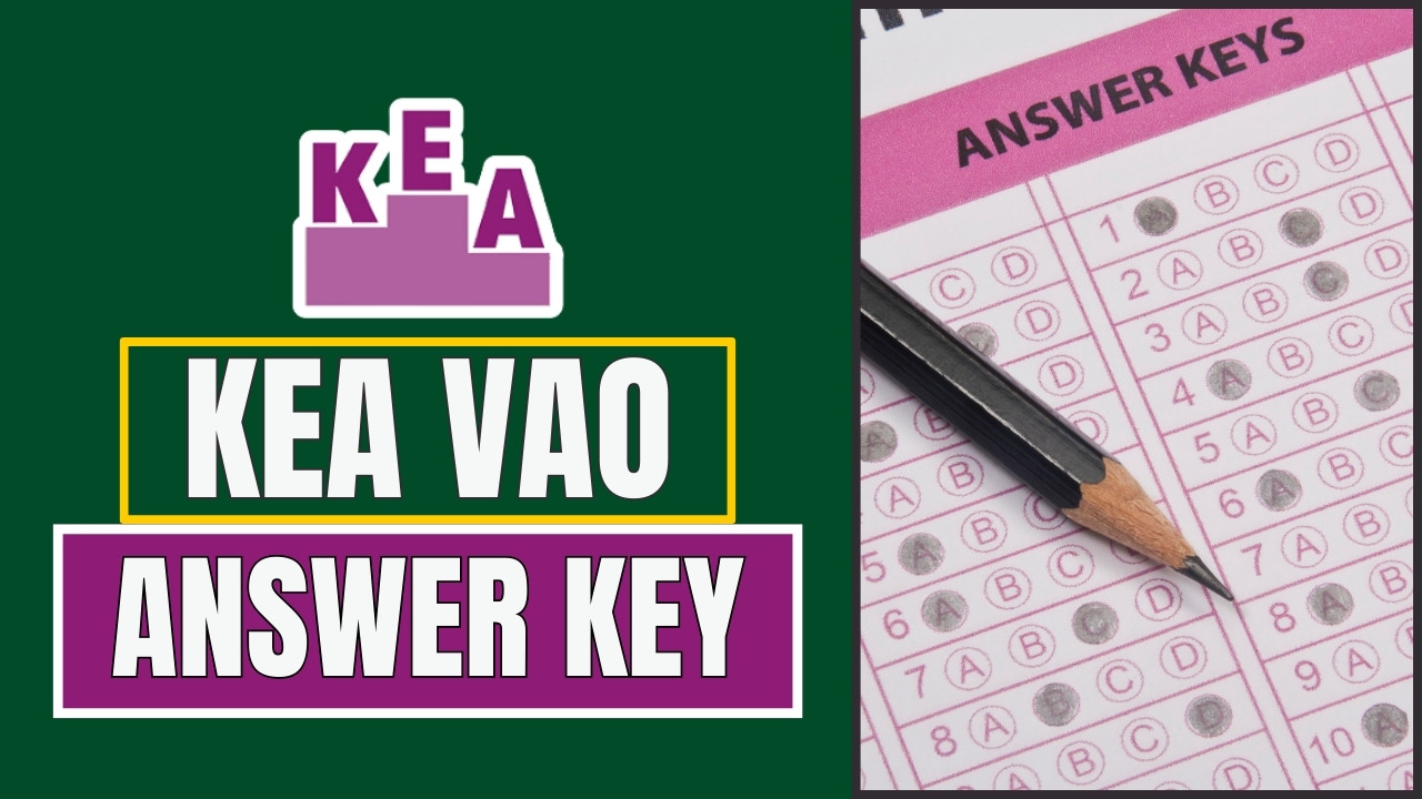 KEA VAO ANSWER KEY