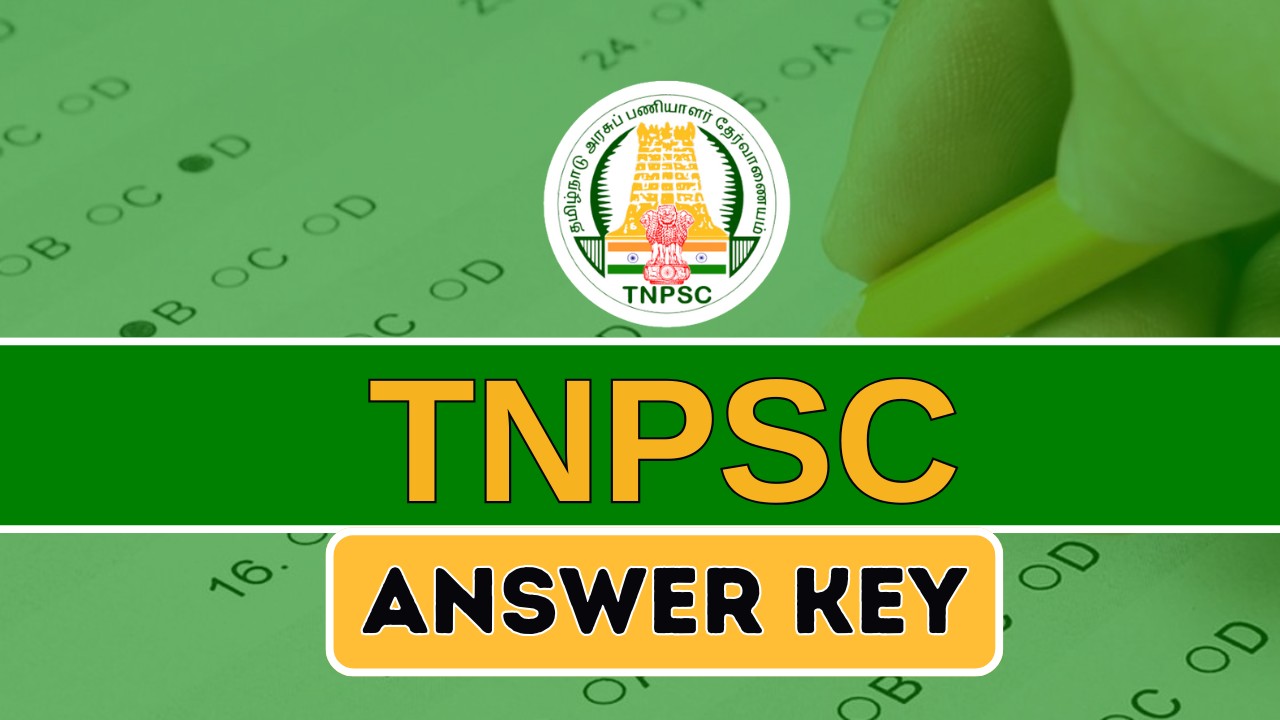 TNPSC ANSWER KEY