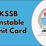 jkssb constable admit card