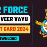 Air Force Agniveer Vayu Admit Card 2024 