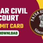 Bihar Patna Civil Court Admit Card 2024