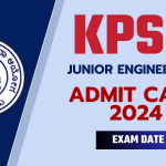 KPSC JE Hall Ticket 2024