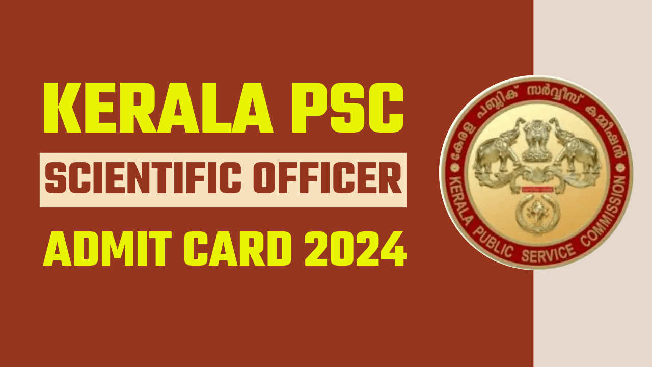 Kerala PSC Scientific Officer Exam