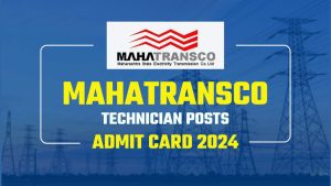 MAHATRANSCO Hall Ticket 2024