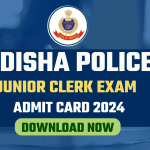 Odisha Police Junior Clerk Admit Card