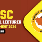 Rajasthan School Lecturer Recruitment 2024