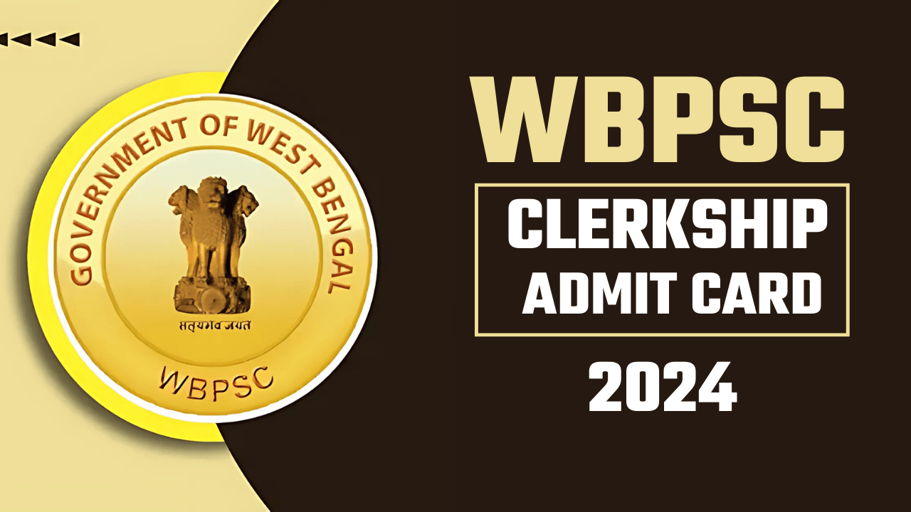 WBPSC Clerkship Admit Card 2024